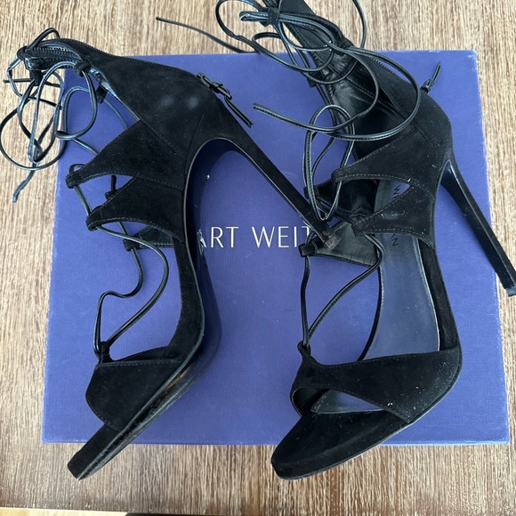 Stuart Weitzman Shoes - Stuart Weitzman Ghillie Legwrap Lace Up Sandals